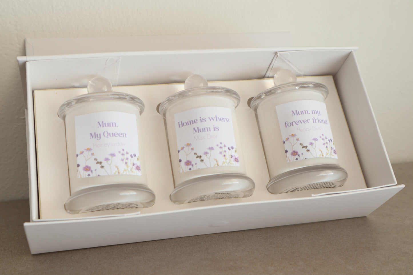 Trio Candle Box