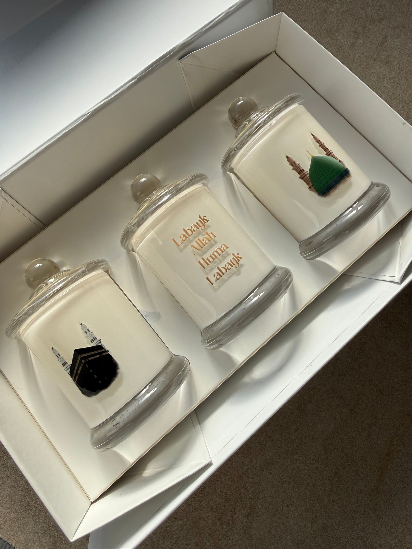 Umrah Mabroor Candle Gift Set