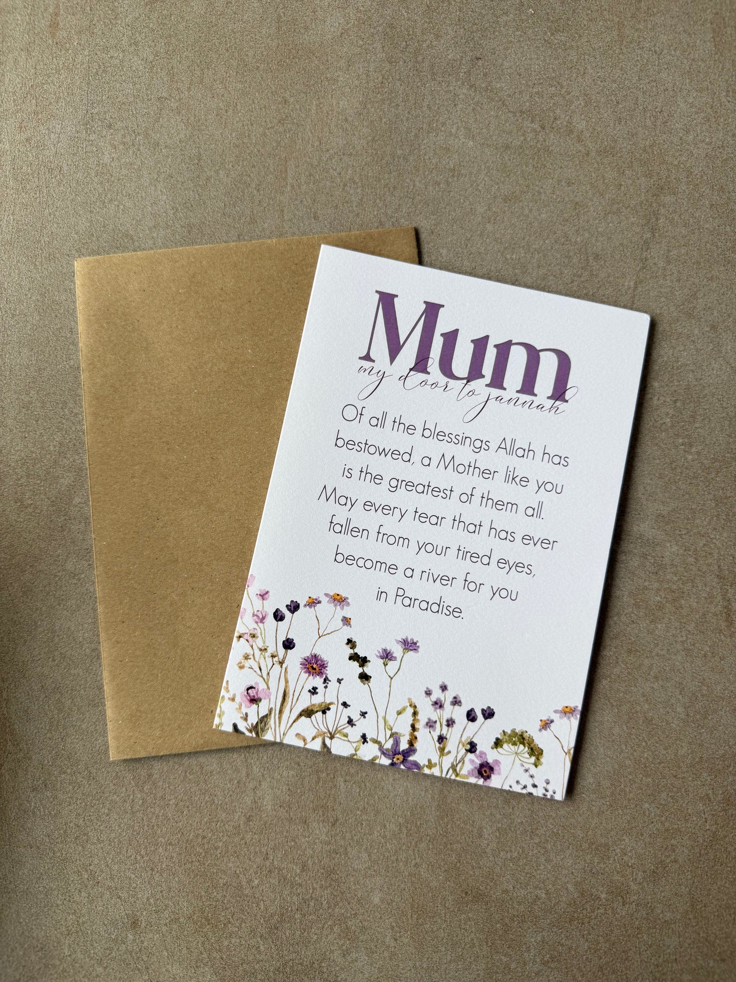 Card for mum