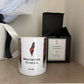 Tatreez Candle