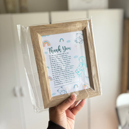 Childcare Thank You Frame
