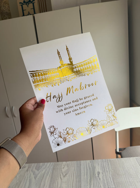 Hajj Mubarak Prints