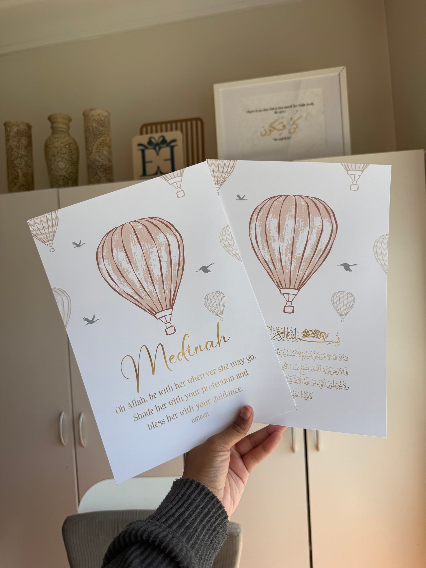 PERSONALISED - Hot Air Balloon Duo