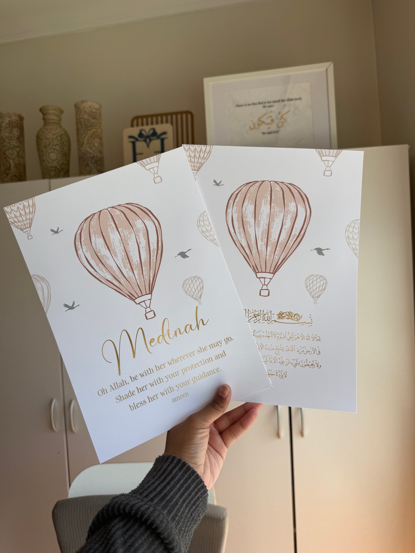 PERSONALISED - Hot Air Balloon Duo