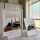 Umrah Mubarak Frame | Holy Sites Trio