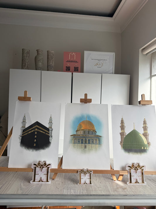 SALE | Holy Sites Trio | Prints Only