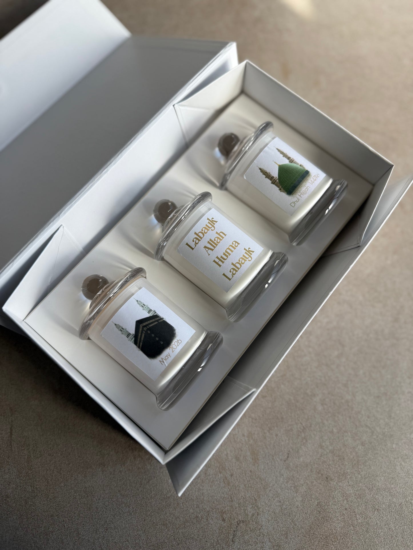 Hajj Mabroor  Candle Gift Set