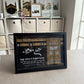 Personalised Kiswah Hajj Gift | PERSPEX FRAME NOT GLASS