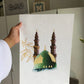 Masjid Nabawi with Olive Branch Design