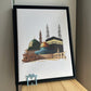 Holy Sites Trio In Floating Framed Canvas