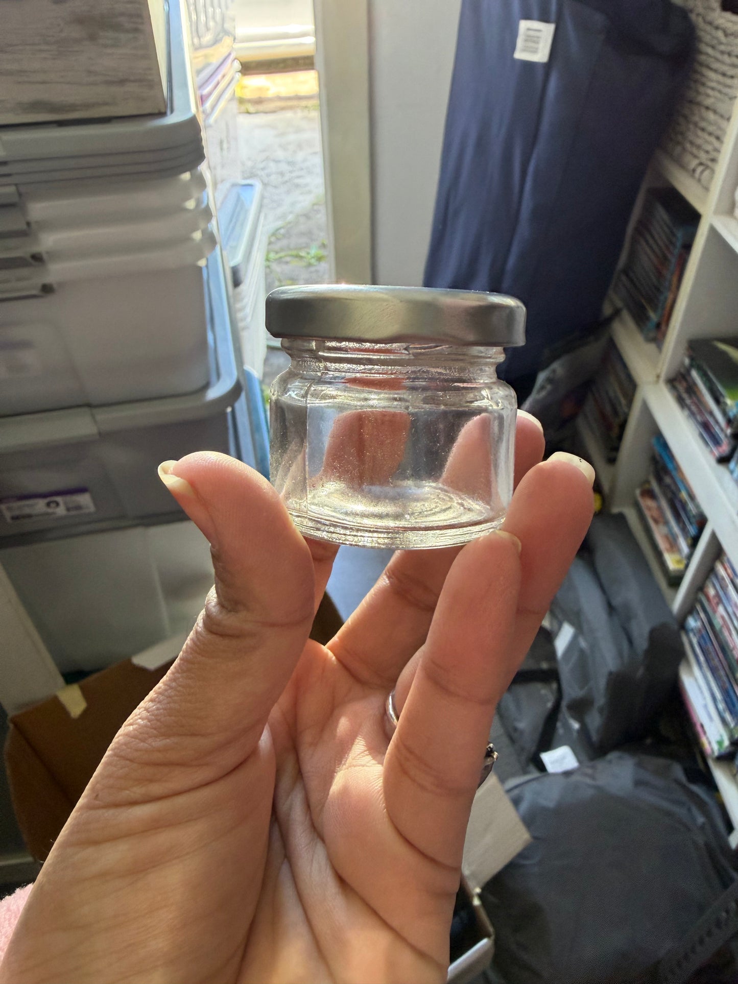 Mini Glass Jars (silver Lid) | 15 pieces