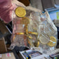 Mini Glass Jars (gold lid) | 13 pieces
