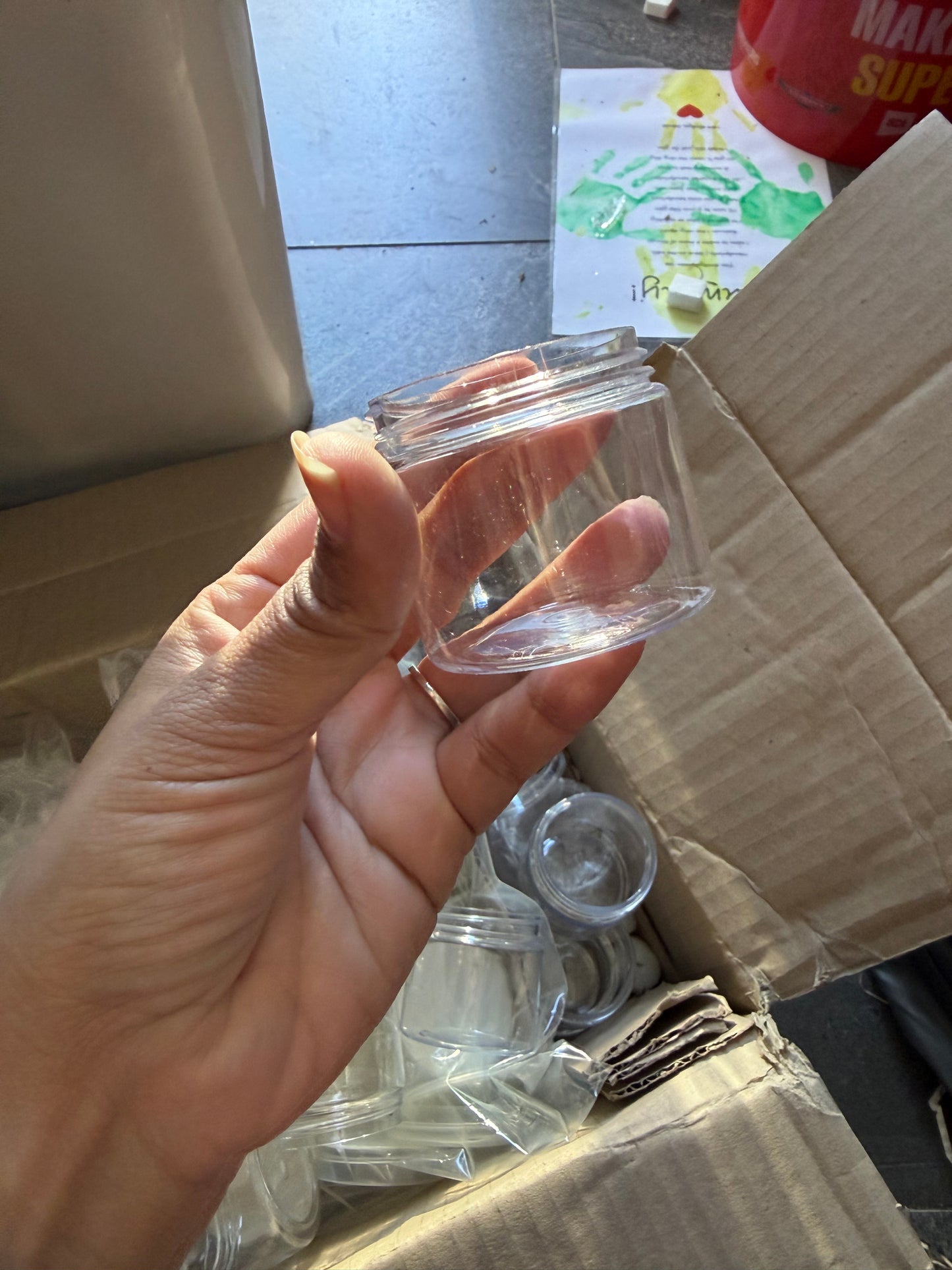 Small Clear Containers | 49 pieces