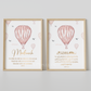 PERSONALISED - Hot Air Balloon Duo