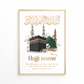 Personalised Hajj Mabroor gift | Magnolia Kabah & Masjid Nabawi