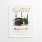 Personalised Hajj Mabroor gift | Magnolia Kabah & Masjid Nabawi