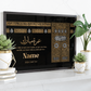 Personalised Kiswah Umrah Gift | PERSPEX FRAME NOT GLASS