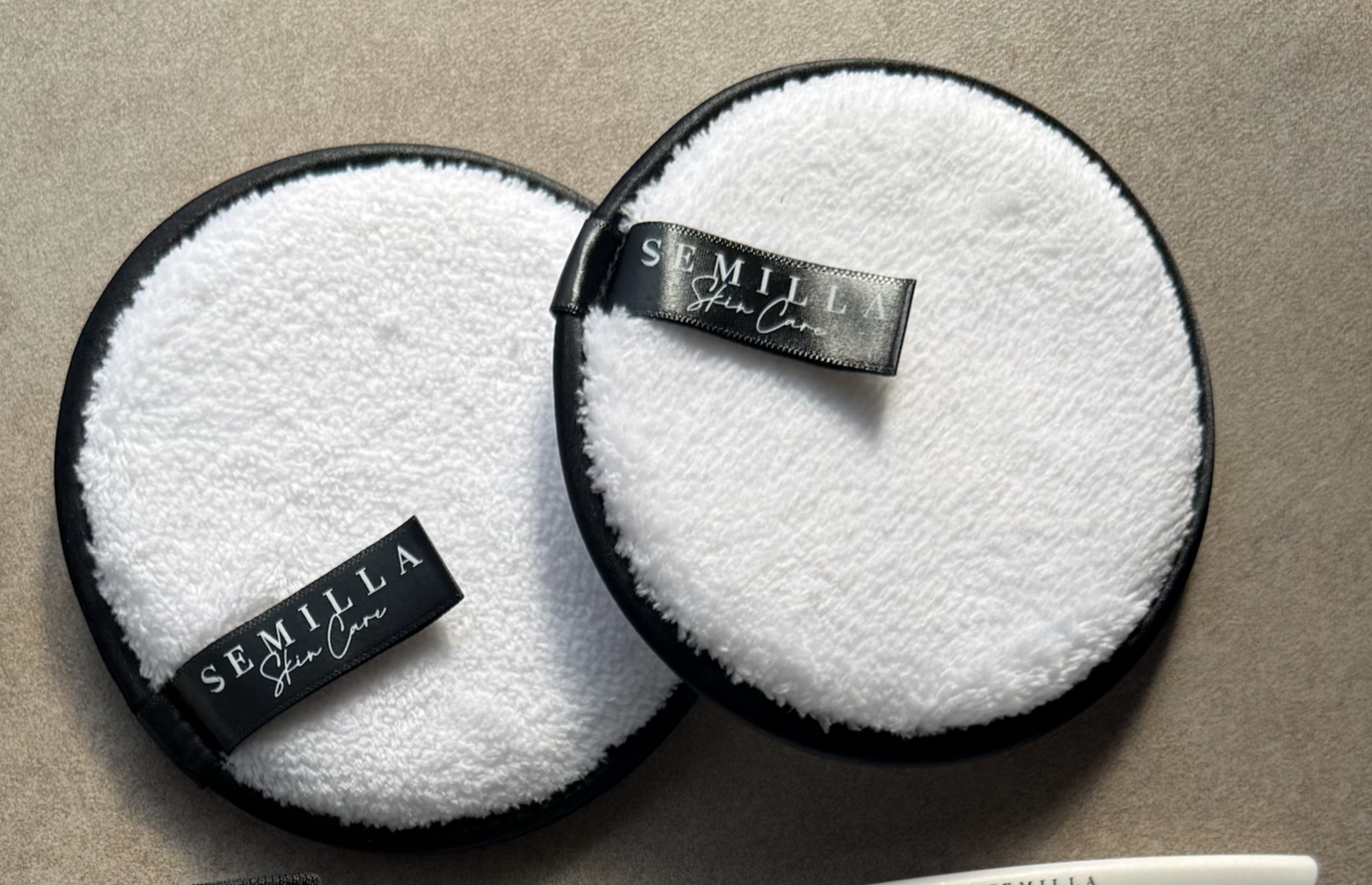 Towel headband + Makeup Remover Pads Set